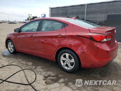 Drugie zdjęcie samochodu z przodu: 2014 HYUNDAI ELANTRA SE VIN:5NPDH4AE8EH507685 - miniatura