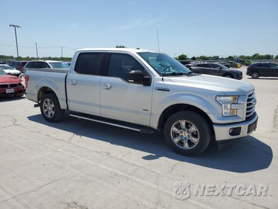 Czwarte zdjęcie samochodu z boku: 2017 FORD F150 SUPERCREW VIN:1FTEW1CP0HKD40851 - miniatura