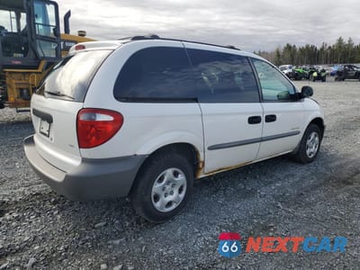 Trzecie zdjęcie samochodu z tyłu: 2001 DODGE CARAVAN SE VIN:1B4GP25R31B105633 - miniatura