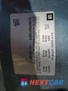 Zdjęcie 12 z 12 samochodu: 2010 CHEV COBALT VIN:1G1AD5F55A7160918 - miniatura
