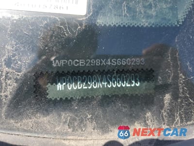 Zdjęcie 12 z 12 samochodu: 2004 PORSCHE BOXSTER S VIN:WP0CB298X4S660293 - miniatura