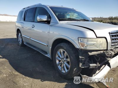 Czwarte zdjęcie samochodu z boku: 2008 INFINITI QX56 VIN:5N3AA08D38N901910 - miniatura