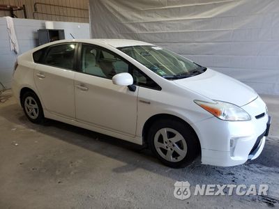 Czwarte zdjęcie samochodu z boku: 2012 TOYOTA PRIUS VIN:JTDKN3DU6C5433516 - miniatura
