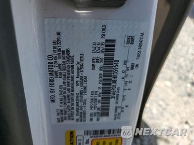 Zdjęcie 12 z 12 samochodu: 2017 FORD FUSION SE HYBRID VIN:3FA6P0LU8HR359540 - miniatura