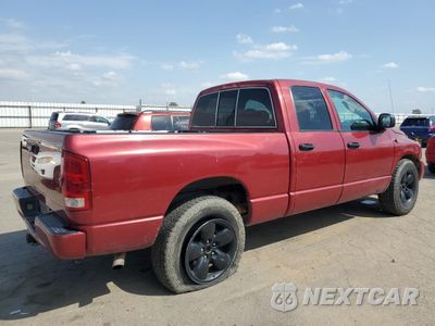 Trzecie zdjęcie samochodu z tyłu: 2004 DODGE RAM 1500 ST VIN:1D7HA18D44S536284 - miniatura