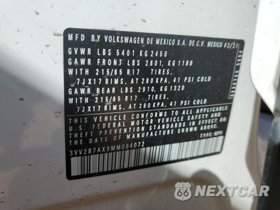 Zdjęcie 15 z 16 samochodu: 2021 VOLKSWAGEN TIGUAN SE VIN:3VV2B7AX9MM084072 - miniatura
