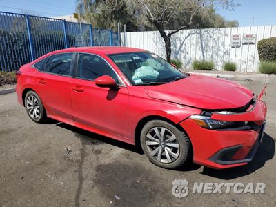 Czwarte zdjęcie samochodu z boku: 2022 HONDA CIVIC LX VIN:2HGFE2F28NH510763 - miniatura