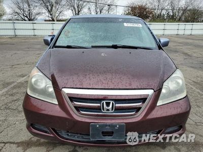 Piąte zdjęcie samochodu w środku: 2008 HONDA ODYSSEY EX VIN:5FNRL38458B035802 - miniatura