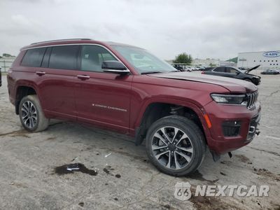 Czwarte zdjęcie samochodu z boku: 2023 JEEP GRAND CHEROKEE L OVERLAND VIN:1C4RJKDG9P8105476 - miniatura