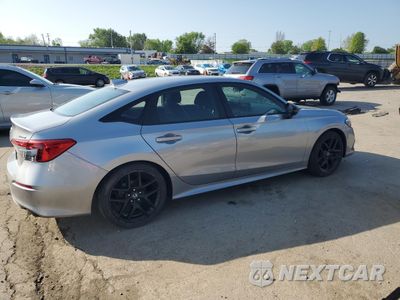 Trzecie zdjęcie samochodu z tyłu: 2022 HONDA CIVIC SPORT VIN:2HGFE2F58NH530148 - miniatura