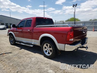 Drugie zdjęcie samochodu z przodu: 2012 DODGE RAM 1500 LARAMIE VIN:1C6RD7JT9CS190989 - miniatura