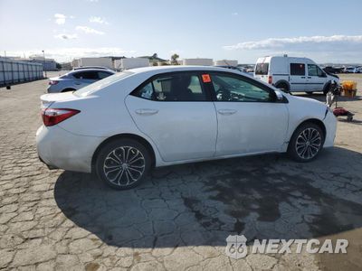 Trzecie zdjęcie samochodu z tyłu: 2014 TOYOTA COROLLA L VIN:5YFBURHE5EP175357 - miniatura
