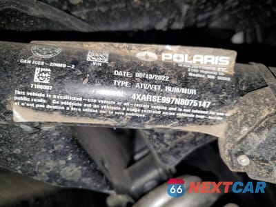 Zdjęcie 10 z 11 samochodu: 2022 POLARIS RANGER CREW XP 1000 PREMIUM VIN:4XARSE997N8075147 - miniatura