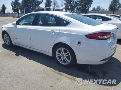 Drugie zdjęcie samochodu z przodu: 2018 FORD FUSION SE HYBRID VIN:3FA6P0LU9JR278634 - miniatura