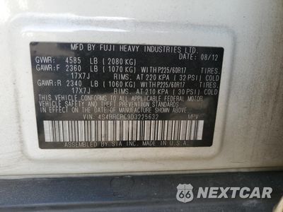 Zdjęcie 15 z 15 samochodu: 2013 SUBARU OUTBACK 2.5I LIMITED VIN:4S4BRCPC9D3225632 - miniatura