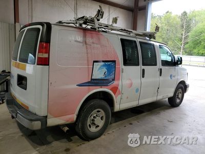 Trzecie zdjęcie samochodu z tyłu: 2014 CHEVROLET EXPRESS G2500 VIN:1GCWGFCAXE1161017 - miniatura