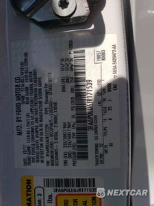Zdjęcie 12 z 13 samochodu: 2018 FORD FUSION SE HYBRID VIN:3FA6P0LU6JR171539 - miniatura
