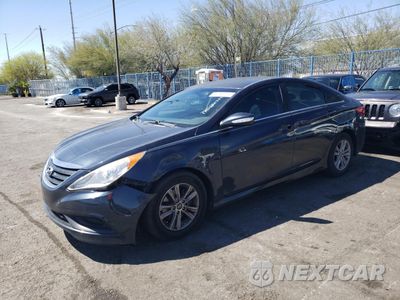 2014 HYUNDAI SONATA GLS 5NPEB4AC4EH871462 - główne zdjęcie licytacji z USA - miniatura