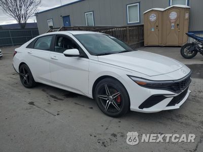 Czwarte zdjęcie samochodu z boku: 2024 HYUNDAI ELANTRA SEL VIN:KMHLM4DG2RU655990 - miniatura