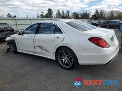 Drugie zdjęcie samochodu z przodu: 2014 MERCEDES-BENZ S 550 4MATIC VIN:WDDUG8FB4EA025818 - miniatura