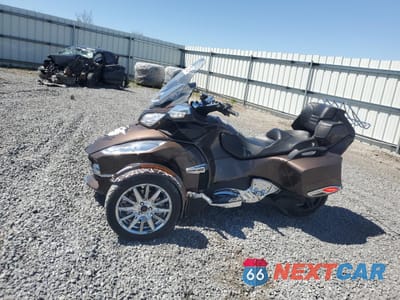 Trzecie zdjęcie samochodu z tyłu: 2013 CAN-AM SPYDER ROADSTER RT VIN:2BXNBBC10DV004293 - miniatura