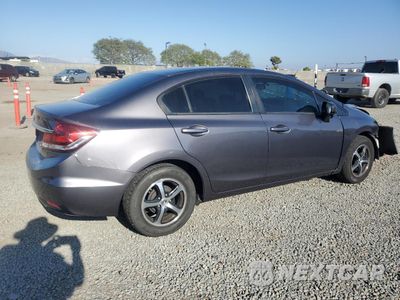 Trzecie zdjęcie samochodu z tyłu: 2015 HONDA CIVIC SE VIN:19XFB2F73FE246447 - miniatura
