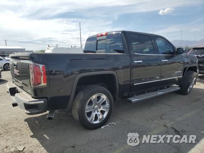Trzecie zdjęcie samochodu z tyłu: 2018 GMC SIERRA K1500 SLT VIN:3GTU2NEC4JG287609 - miniatura