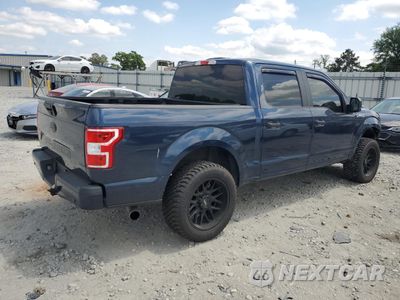 Trzecie zdjęcie samochodu z tyłu: 2018 FORD F150 SUPERCREW VIN:1FTEW1C59JFA86330 - miniatura