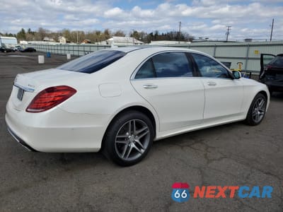 Trzecie zdjęcie samochodu z tyłu: 2014 MERCEDES-BENZ S 550 4MATIC VIN:WDDUG8FB4EA025818 - miniatura
