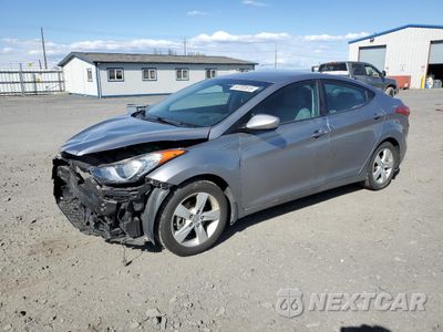 2013 HYUNDAI ELANTRA GLS KMHDH4AE2DU735374 - główne zdjęcie licytacji z USA - miniatura