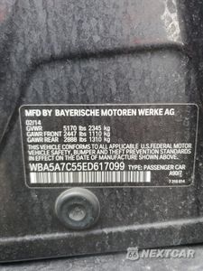 Zdjęcie 12 z 12 samochodu: 2014 BMW 528 XI VIN:WBA5A7C55ED617099 - miniatura