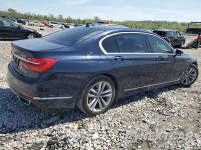 Trzecie zdjęcie samochodu z tyłu: 2016 BMW 750 I VIN:WBA7F0C52GGL99464 - miniatura