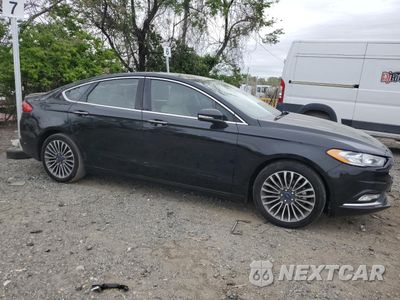 Czwarte zdjęcie samochodu z boku: 2018 FORD FUSION TITANIUM/PLATINUM VIN:3FA6P0K97JR145643 - miniatura