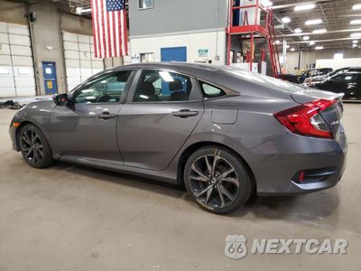 Drugie zdjęcie samochodu z przodu: 2019 HONDA CIVIC SPORT VIN:2HGFC2F80KH560563 - miniatura