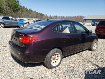 Trzecie zdjęcie samochodu z tyłu: 2009 HYUNDAI ELANTRA VIN:KHMDU46D88U369406 - miniatura