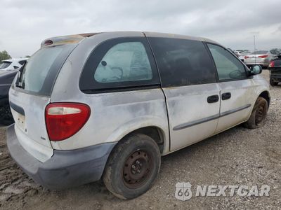 Trzecie zdjęcie samochodu z tyłu: 2002 DODGE CARAVAN SE VIN:1B4GP25B82B736656 - miniatura