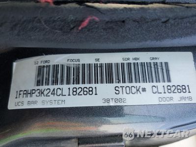 Zdjęcie 15 z 15 samochodu: 2012 FORD FOCUS SE VIN:1FAHP3K24CL182681 - miniatura