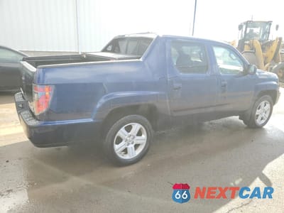 Trzecie zdjęcie samochodu z tyłu: 2013 HONDA RIDGELINE RTL VIN:5FPYK1F57DB502377 - miniatura