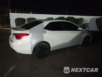 Trzecie zdjęcie samochodu z tyłu: 2017 TOYOTA COROLLA L VIN:5YFBURHEXHP617683 - miniatura