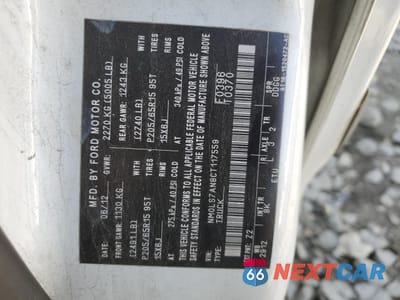 Zdjęcie 13 z 13 samochodu: 2012 FORD TRANSIT CONNECT XL VIN:NM0LS7AN8CT117559 - miniatura