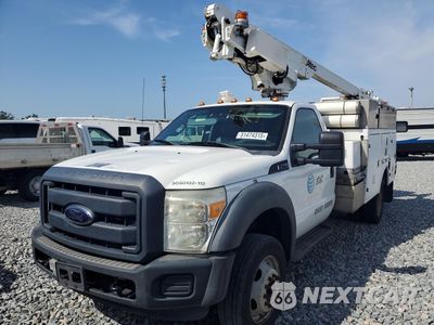 Drugie zdjęcie samochodu z przodu: 2012 FORD F450 SUPER DUTY BUCKET TRUCK VIN:1FDUF4GY2CEC01985 - miniatura