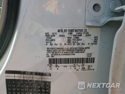 Zdjęcie 15 z 15 samochodu: 2010 FORD EDGE SEL VIN:2FMDK4JC5ABB23784 - miniatura