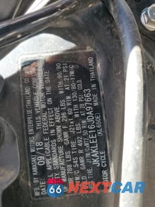 Zdjęcie 9 z 10 samochodu: 2018 KAWASAKI KL650 E VIN:JKAKLEE16JDA97663 - miniatura