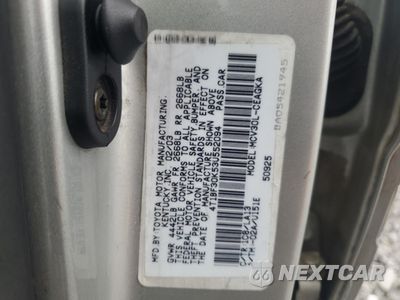 Zdjęcie 12 z 12 samochodu: 2003 TOYOTA CAMRY LE VIN:4T1BF30K53U552094 - miniatura