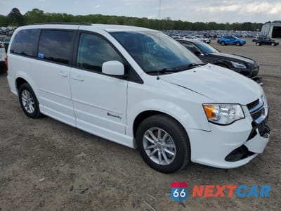 Czwarte zdjęcie samochodu z boku: 2014 DODGE GRAND CARAVAN SXT VIN:2C4RDGCG2ER390304 - miniatura