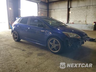 Czwarte zdjęcie samochodu z boku: 2014 FORD FOCUS ST VIN:1FADP3L98EL342381 - miniatura
