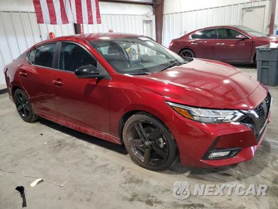 Czwarte zdjęcie samochodu z boku: 2022 NISSAN SENTRA SR VIN:3N1AB8DV0NY287780 - miniatura