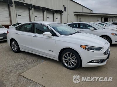 Czwarte zdjęcie samochodu z boku: 2017 FORD FUSION SE HYBRID VIN:3FA6P0LU0HR400730 - miniatura
