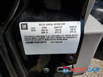 Zdjęcie 12 z 12 samochodu: 2006 CADILLAC CTS VIN:1G6DM57TX60120774 - miniatura