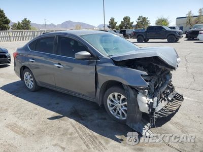 Czwarte zdjęcie samochodu z boku: 2019 NISSAN SENTRA S VIN:3N1AB7AP7KY258630 - miniatura